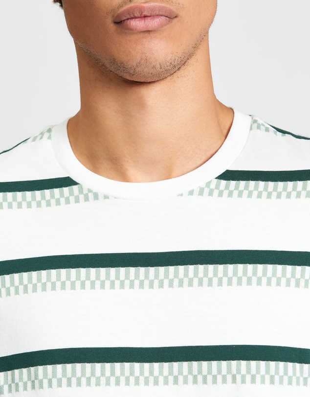 Ben Sherman - Jacquard Stripe Tee