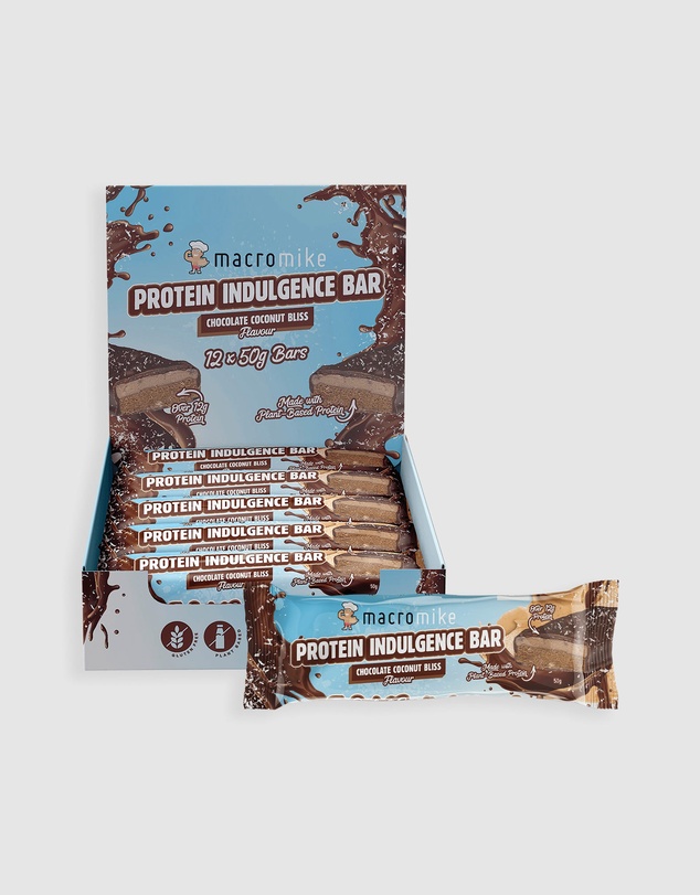 Macro Mike - Chocolate Coconut Bliss Protein Indulgence Bar - 12x50g