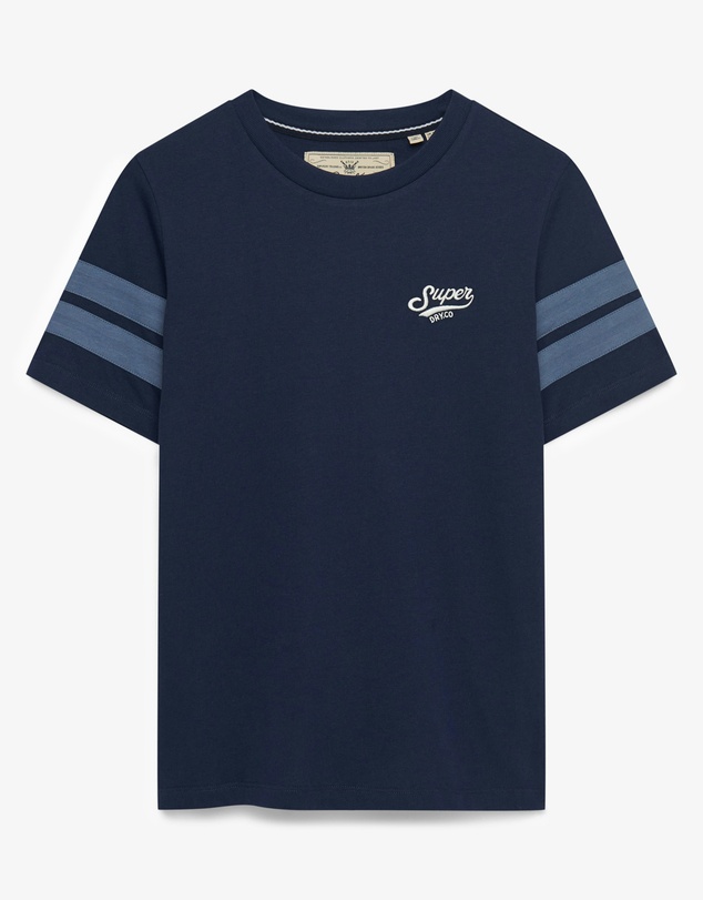 Superdry - Varsity Stripe Script Tee