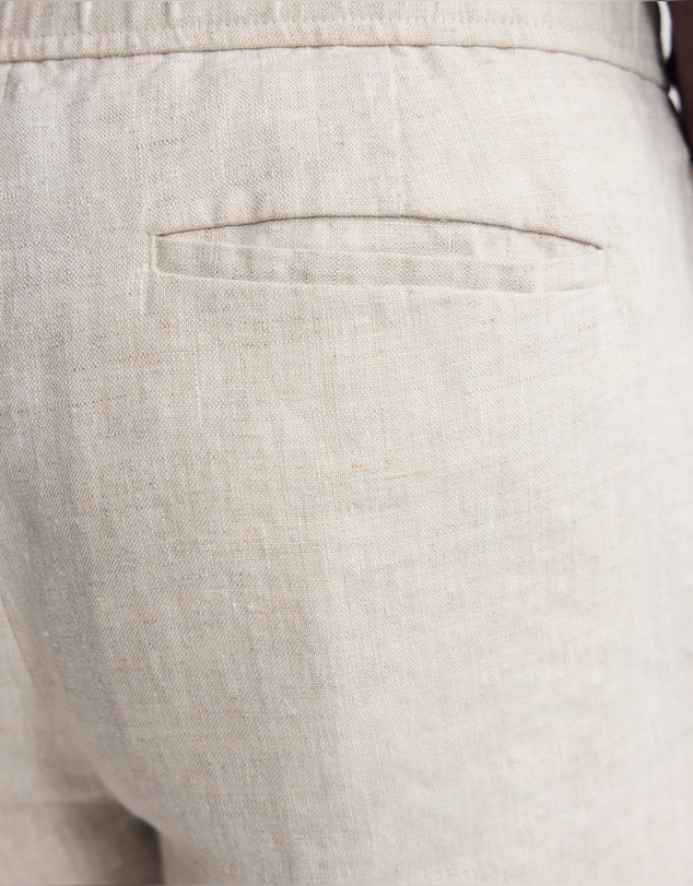 Oxford - Ravi Straight Leg French Linen Pant