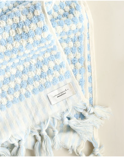 Miss April - Pompom Bath Towel