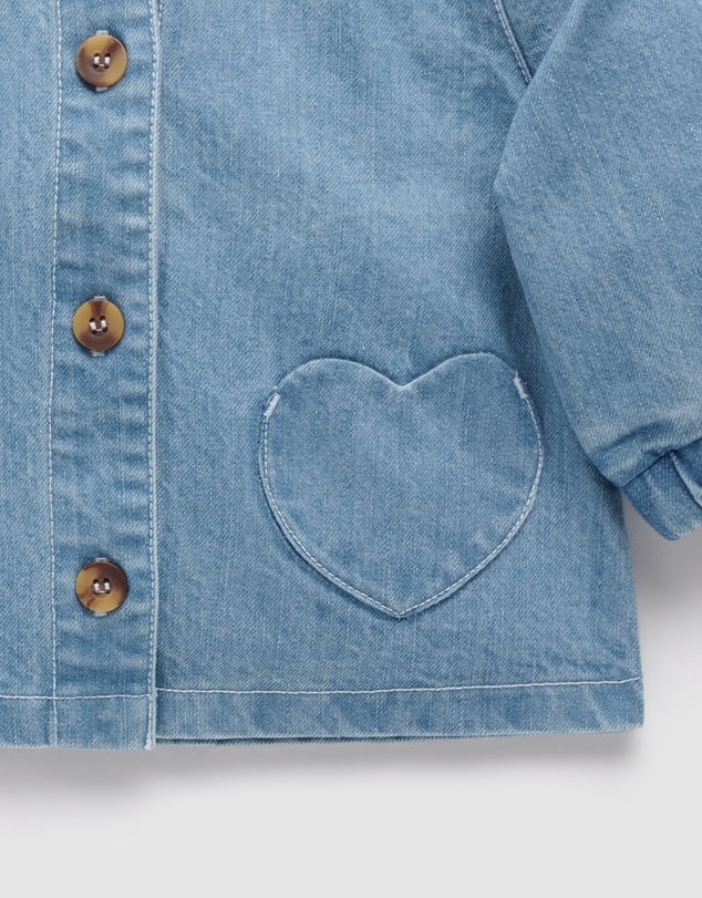 Purebaby - Mini Trench Jacket-Kids-Babies