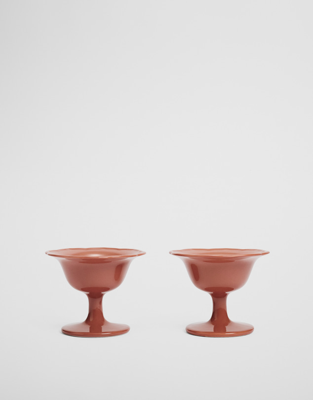 Country Road - Luna Footed Bowl Set Of 2