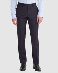 Van Heusen - Wool Tonal Glen Check Suit Pant