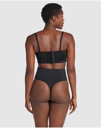 Leonisa - High-Waist Seamless Effect Tummy Control Shaper Thong