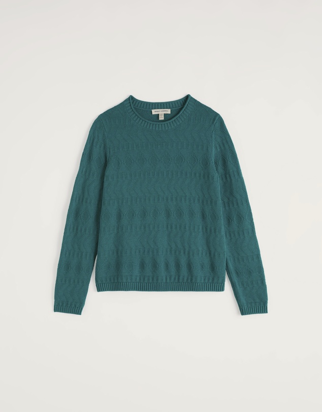 Seasalt - Seasalt Cornwall Blue Kinter Organic Cotton Jumper