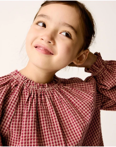 M.N.G - Vichy Blouse - Babies-Kids