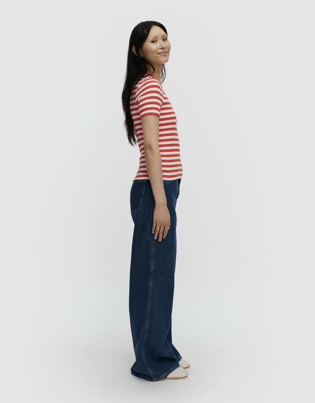 Marimekko - Kukkea Tasaraita Unikko Kioski t-shirt