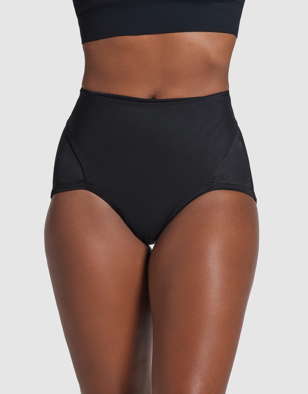 Leonisa - Firm Compression Adjustable Postpartum Belly Wrap Brief