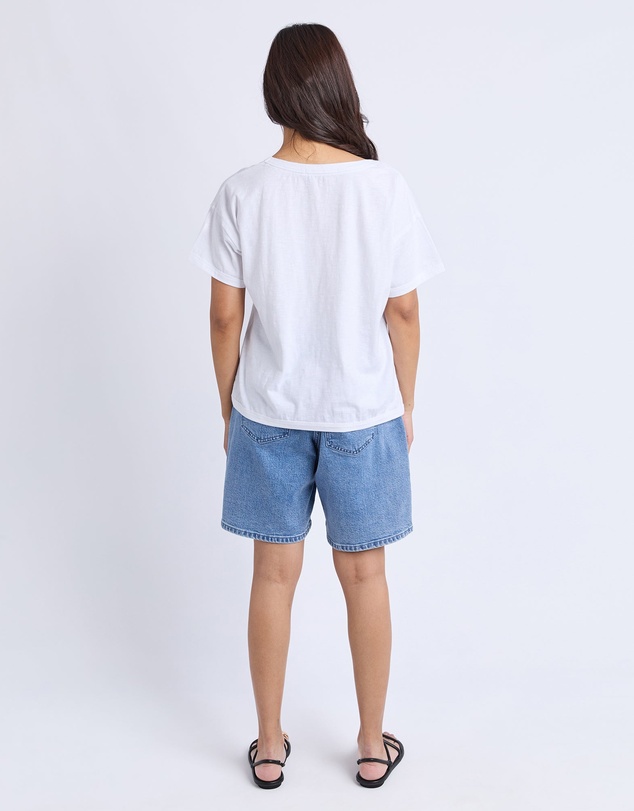 Foxwood - Marley Tee White