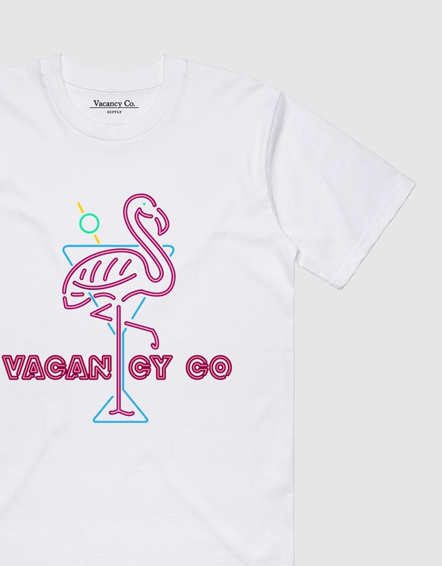 Vacancy Co - Flamingo Club Tee - Youth