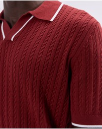 Marcs - Kelly Cable Knit Polo