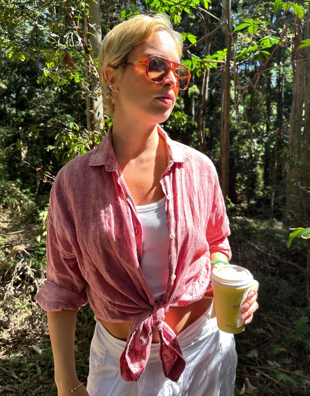 CAMIXA - Exalina Oversized Crinkle Linen Shirt