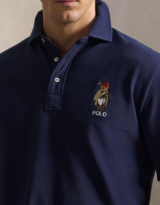 Polo Ralph Lauren - ICONIC EXCLUSIVE - Big & Tall Polo Bear Mesh Polo Shirt