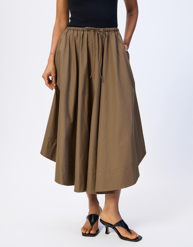 ARKET - Wide Cotton Skirt