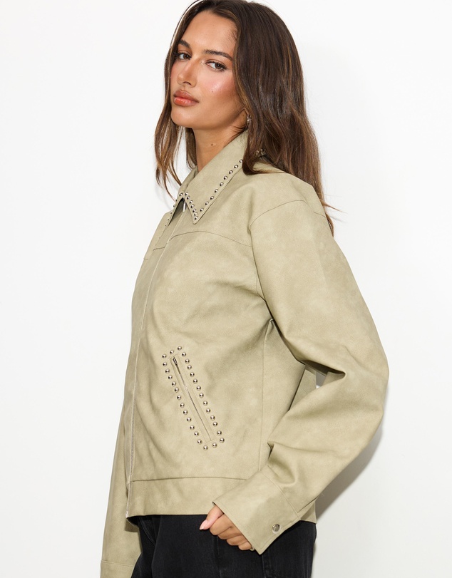 Dazie - Sandbank Studded Jacket