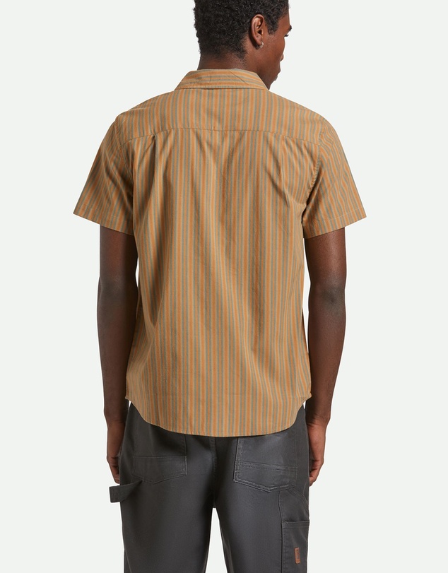 Brixton - Charter Stripe Short Sleeve Shirt