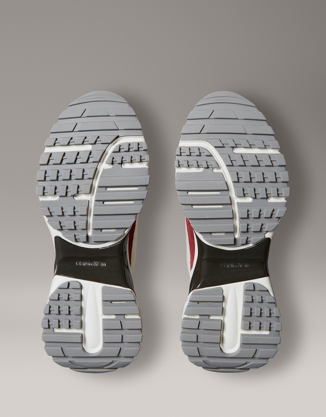 Calvin Klein - Suede and Nylon Runner Trainers