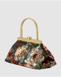 Olga Berg - Audrey Sequin Top Handle
