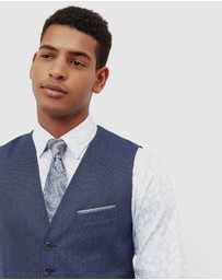 Ted Baker - Wingwai Semi Plain Waistcoat