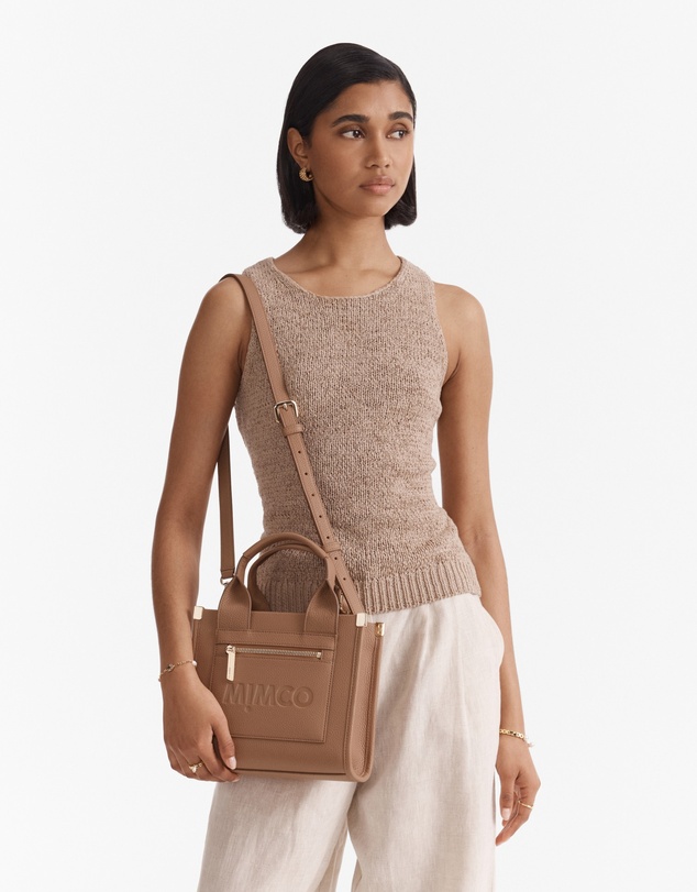 MIMCO - Patch Leather Mini Tote Bag