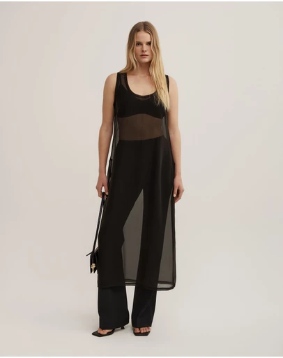 Witchery - Sheer Crew Neck Tunic