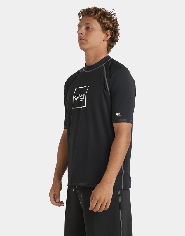 Billabong - Mens Boxed Arch Short Sleeve Rash Vest