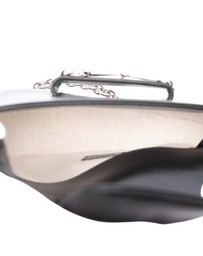 Pre-Loved by Azura Reborn - Pre-Loved Mini Leather Asymmetric Horsebit 1955 Satchel