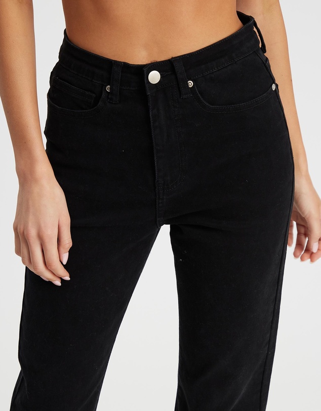 The Fated - Izzy Cropped Mum Jeans