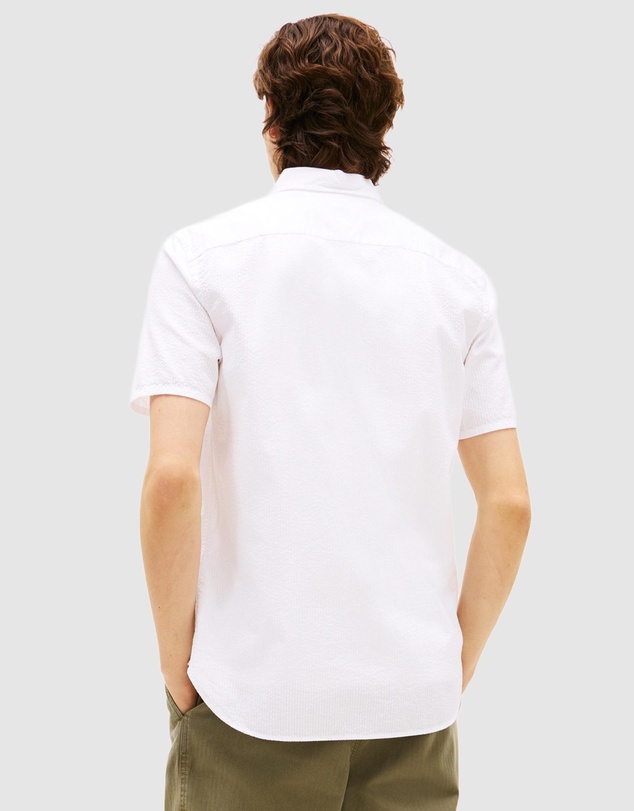 Tommy Hilfiger - Regular Fit Seersucker Short Sleeve Shirt