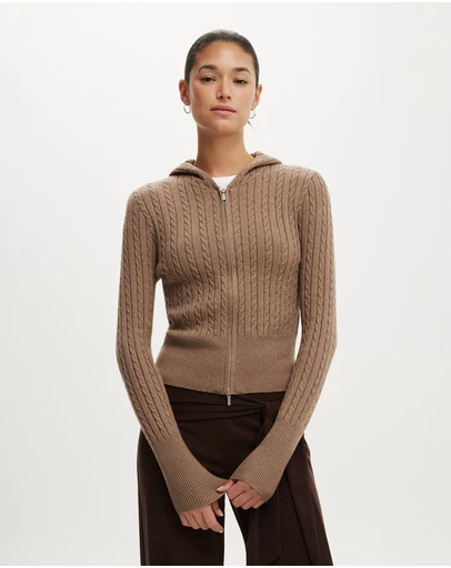 Cotton On - Everfine Hooded Knit