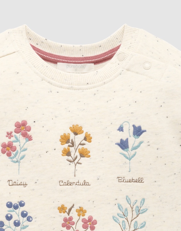 Purebaby - Embroidered Windcheater -Kids-Babies