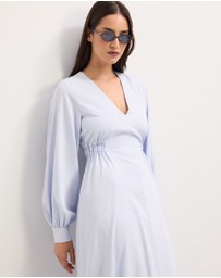 The Fated - Dakota Puff Sleeve Maxi Dress