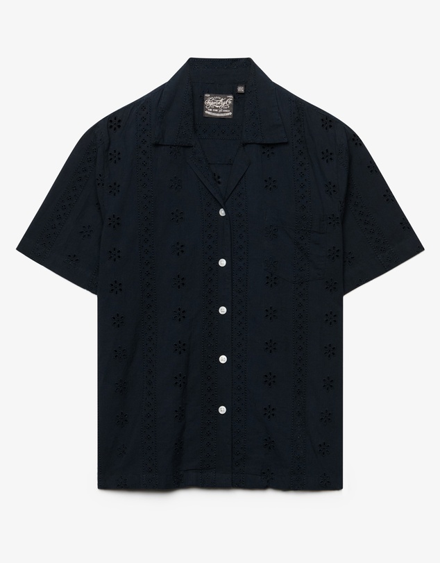 Superdry - Heritage Broderie Short Sleeve Shirt