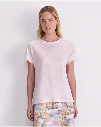 Sportscraft - Tonia Foil Linen Tee