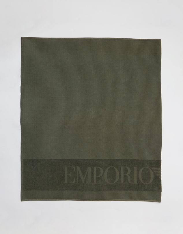 Emporio Armani - Waffle Weave Beach Towel