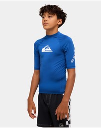 Quiksilver - Boys 8 to 16 All Time Rash Vest