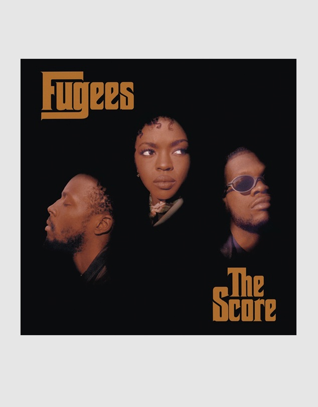 Sony Music - Crosley Record Storage Crate Fugees The Score Vinyl Album Bundle