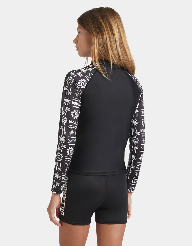 Billabong - Girls 8 to 16 Lost On You Long Sleeve Sunshirt Rash Vest
