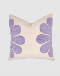 Bambury - Florian Square Cushion Lilac