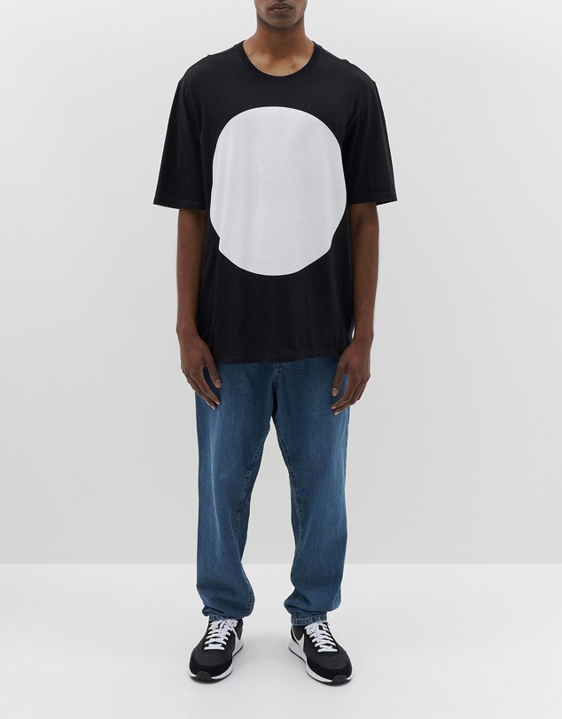 Bassike - slouch fit dot t.shirt