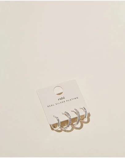 Rubi - 2Pk Mid Earring