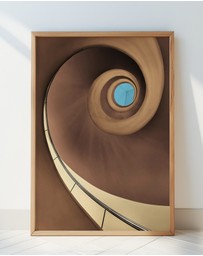 Olive et Oriel - Concrete Shapes by Tomasz Buczkowski Art Print