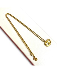 Pre-Loved by Azura Reborn - Pre-Loved Gold Plated CD Logo Pendant Necklace