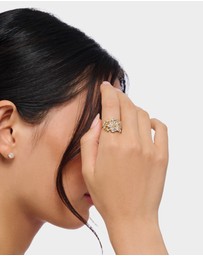 THOMAS SABO - THOMAS SABO Lovely Daisy Cocktail Ring in Gold