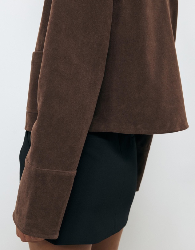AERE - Anders Suede Look Jacket
