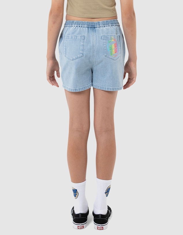 Santa Cruz - Minimal Burnt Opus Rainbow Shorts - Kids-Teens