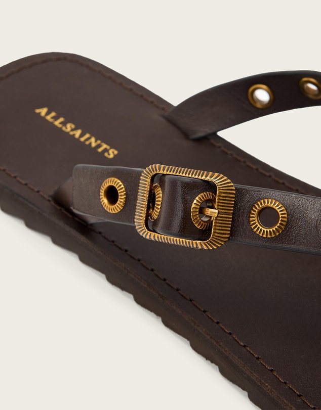 AllSaints - Sydney Eyelet Sandals