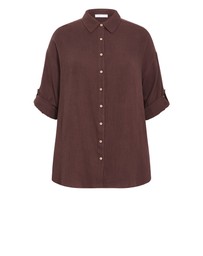 City Chic - Poolside Cover Up Shirt