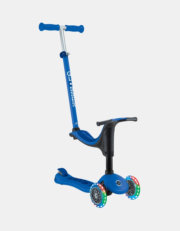 Globber - Go Up Sporty Lights Convertible Ride On & Scooter